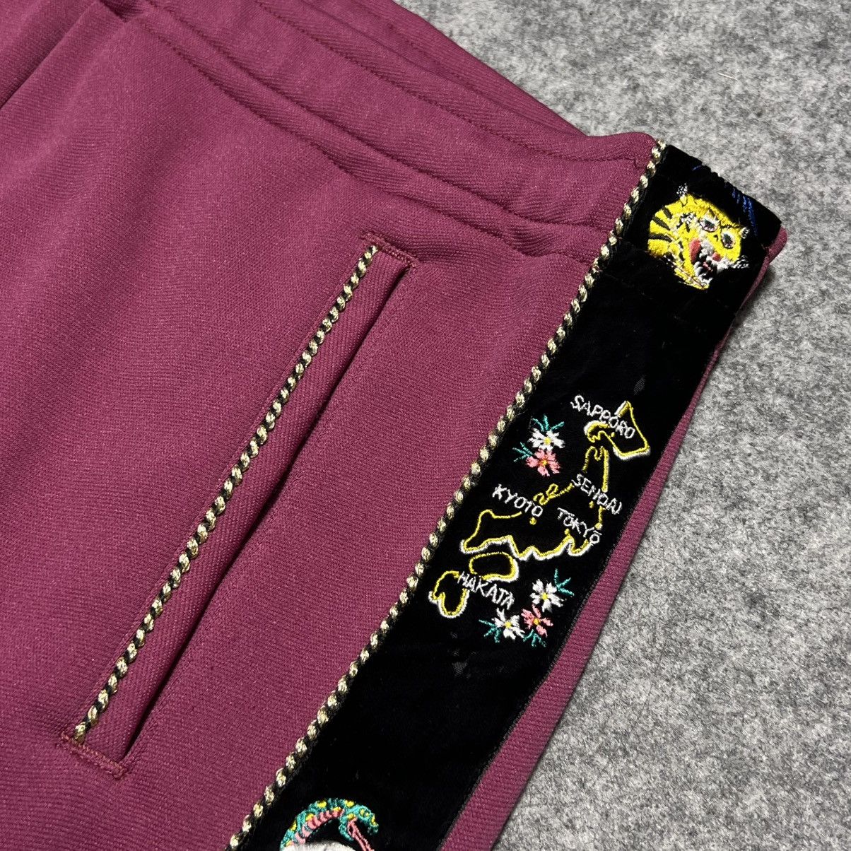 Kapital Kapital Ska Tape Jam Wide Trackpants Size US 30 / EU 46 - 3 Thumbnail