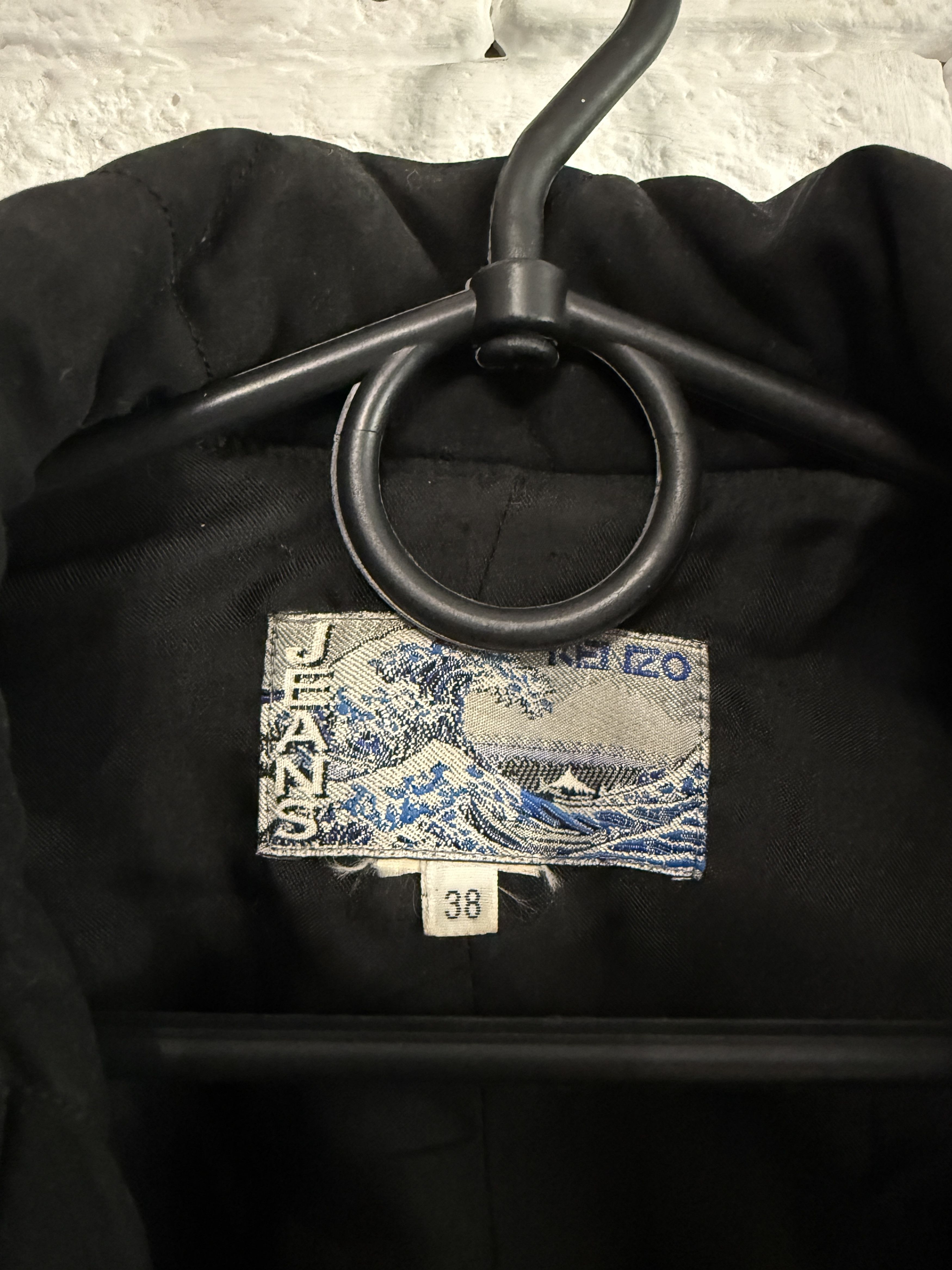 Kenzo Vintage Kenzo Jeans Cropped Quilted Jacket Women Sz 38 Size XS / US 0-2 / IT 36-38 - 3 Thumbnail