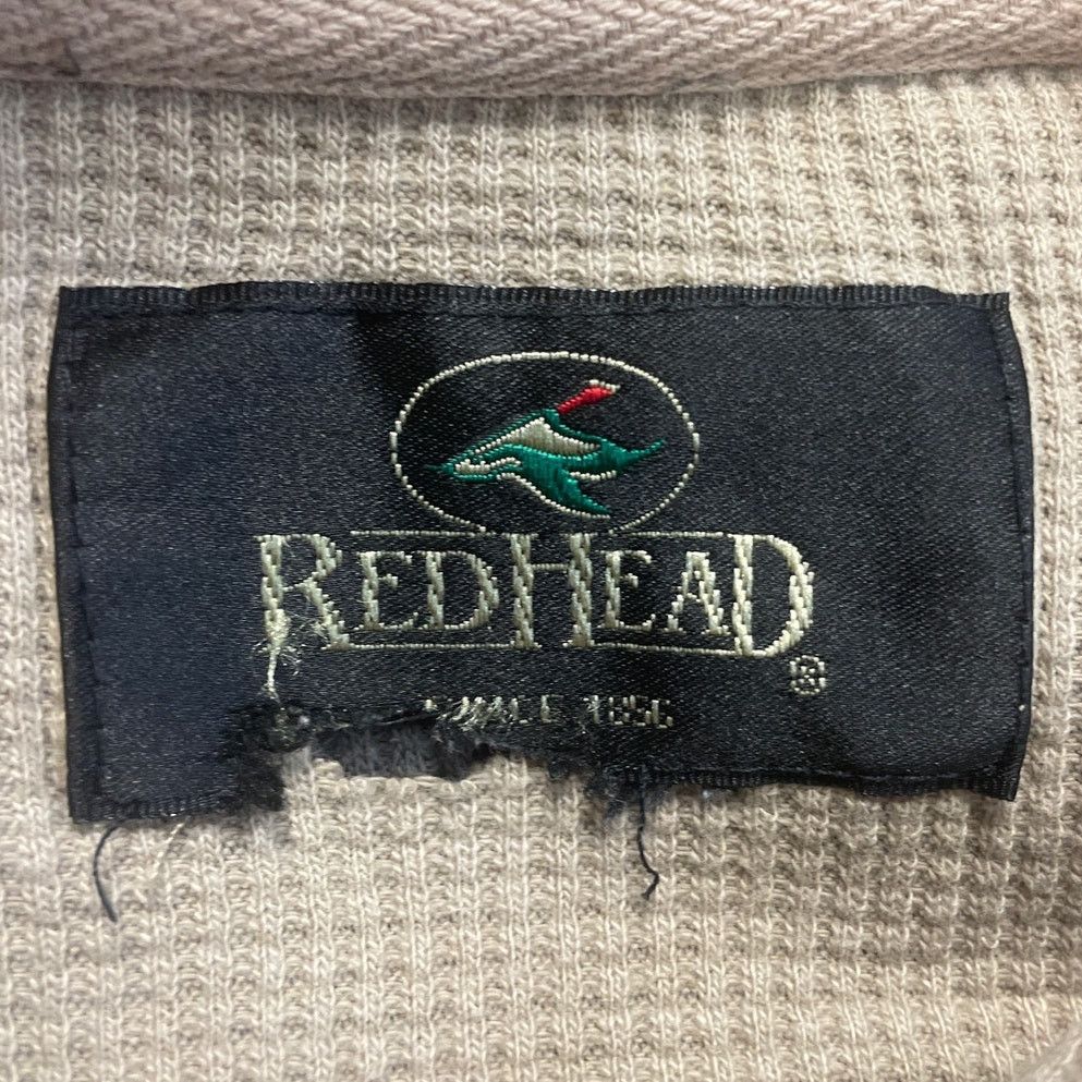 Redhead RedHead Mens Large PolyCotton Crew Neck Waffled Henley Shirt Size US L / EU 52-54 / 3 - 4 Thumbnail