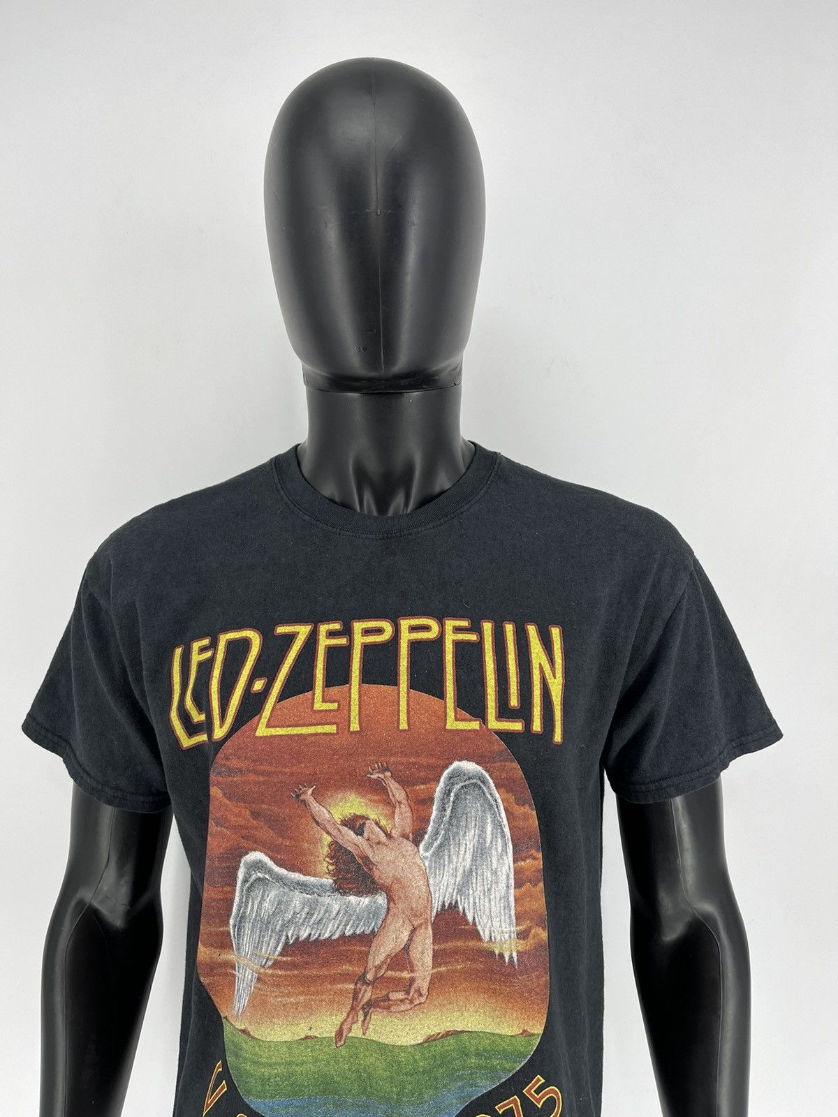 Band Tees Vintage Y2K 00s Led Zeppelin U.S. Tour 1975 Band T-Shirt Size US M / EU 48-50 / 2 - 8 Thumbnail