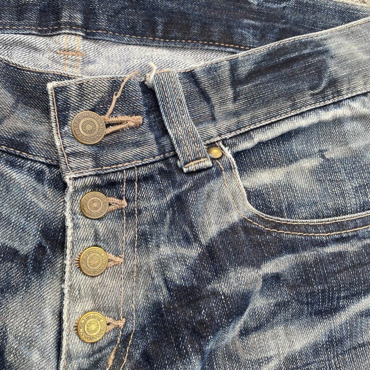 Tornado Mart Rare SAMPLE Tornado Mart Flare Diamond Cut Acid Wash Size US 33 - 10 Thumbnail