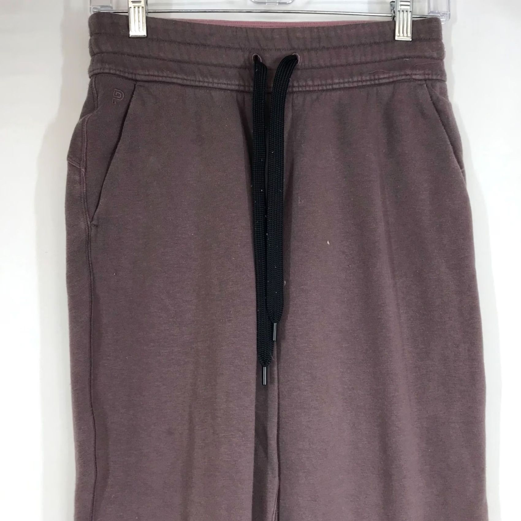 Vintage PUBLIC REC Women's Jogger Pants Purple 26/26 Drawstring Waist Size 26" / US 2 / IT 38 - 2 Thumbnail