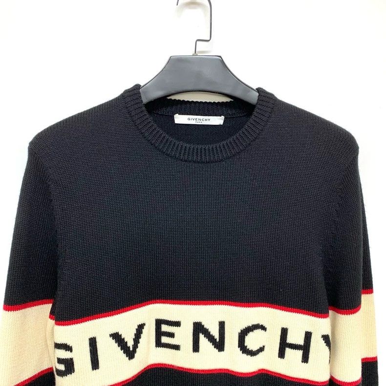 Givenchy Givenchy Multicolor letter logo knit sweater 2506-Nextarrow Size US M / EU 48-50 / 2 - 5 Thumbnail