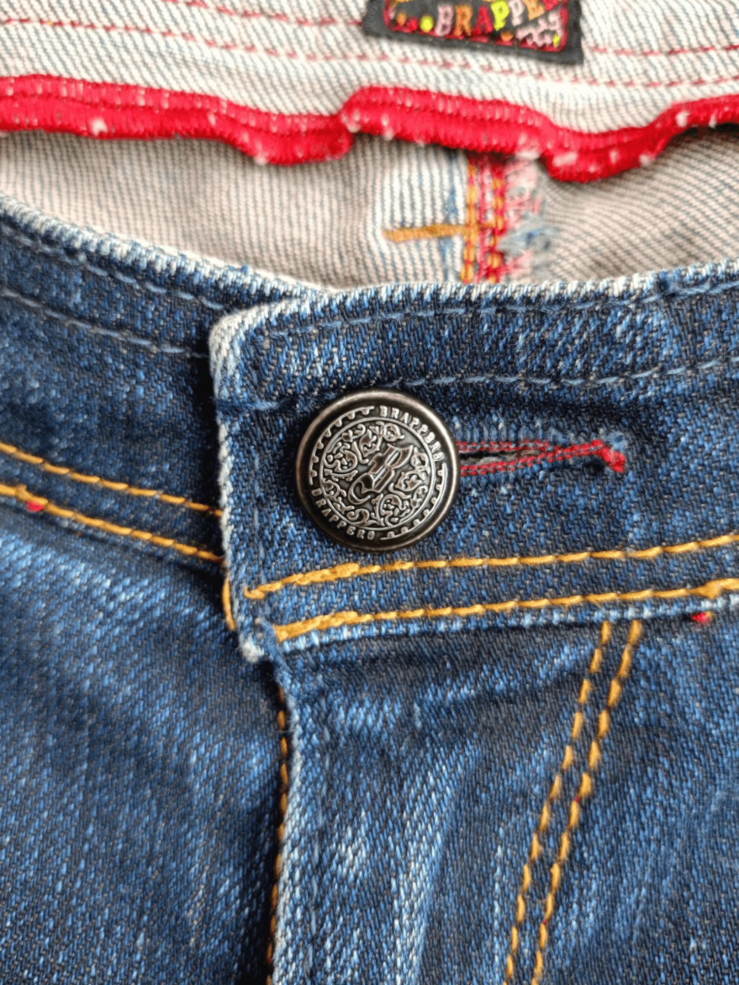 Big John × Japanese Brand × Vintage Brappers Japanese Brand Straight Cut Vintage Denim Size 29" - 4 Thumbnail