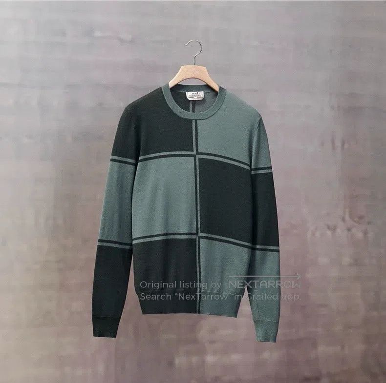 Hermes Hermes Men's Cashmere Sweater Size US L / EU 52-54 / 3 - 5 Thumbnail