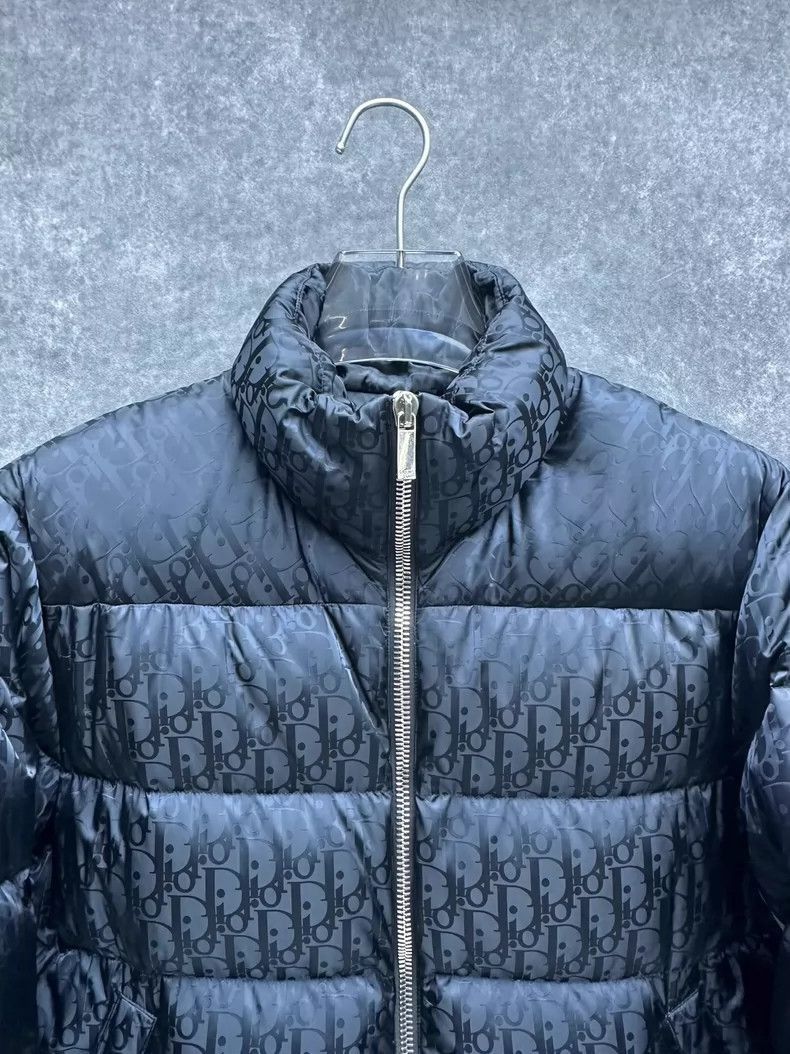 Dior Dior Dior Logo Zip Collar Short Puffer Jacket-2507 Size US M / EU 48-50 / 2 - 8 Thumbnail