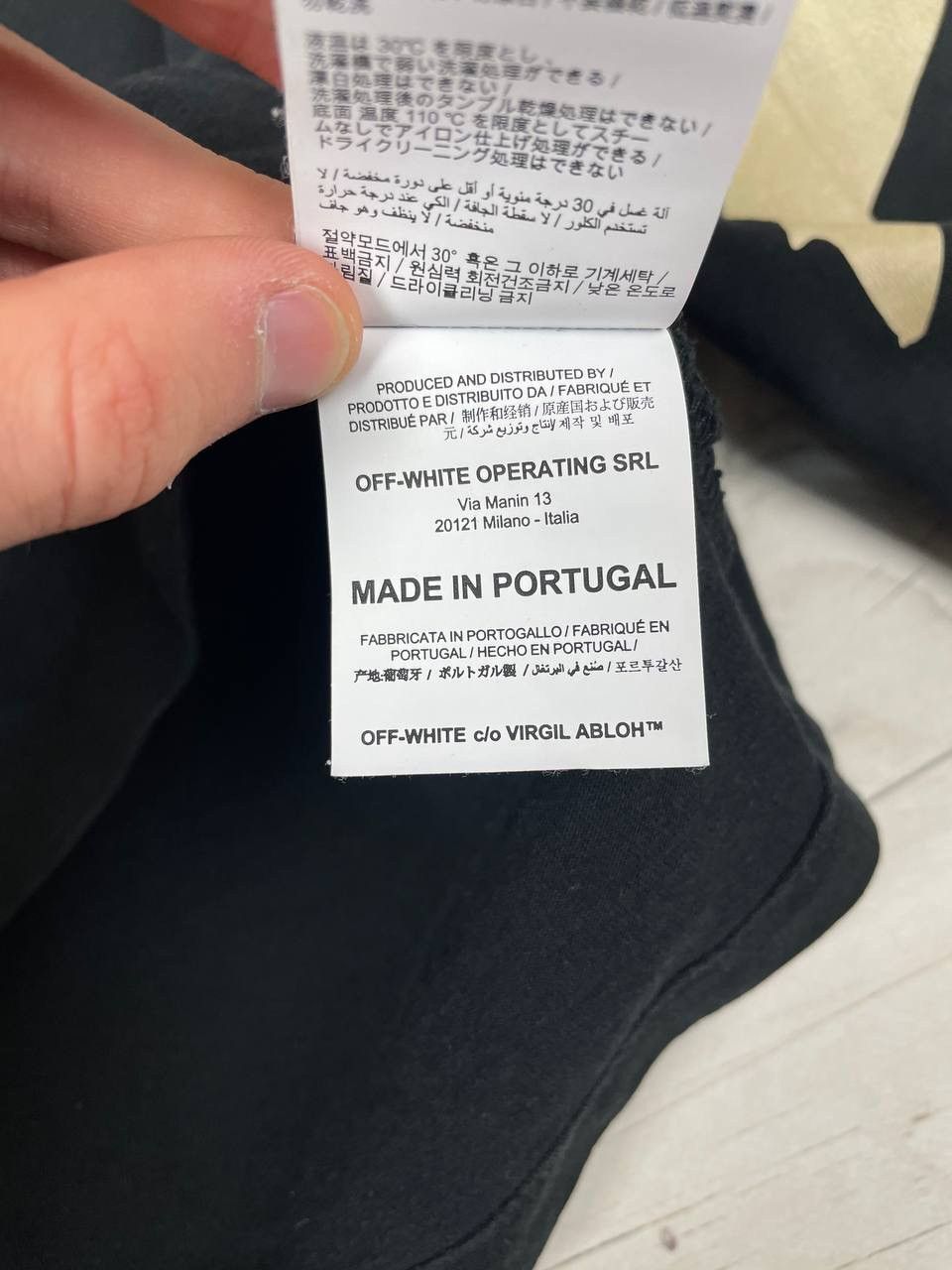 Off-White Off-White Big Logo Print Long Sleeve T-Shirt Y2K Size US S / EU 44-46 / 1 - 18 Thumbnail
