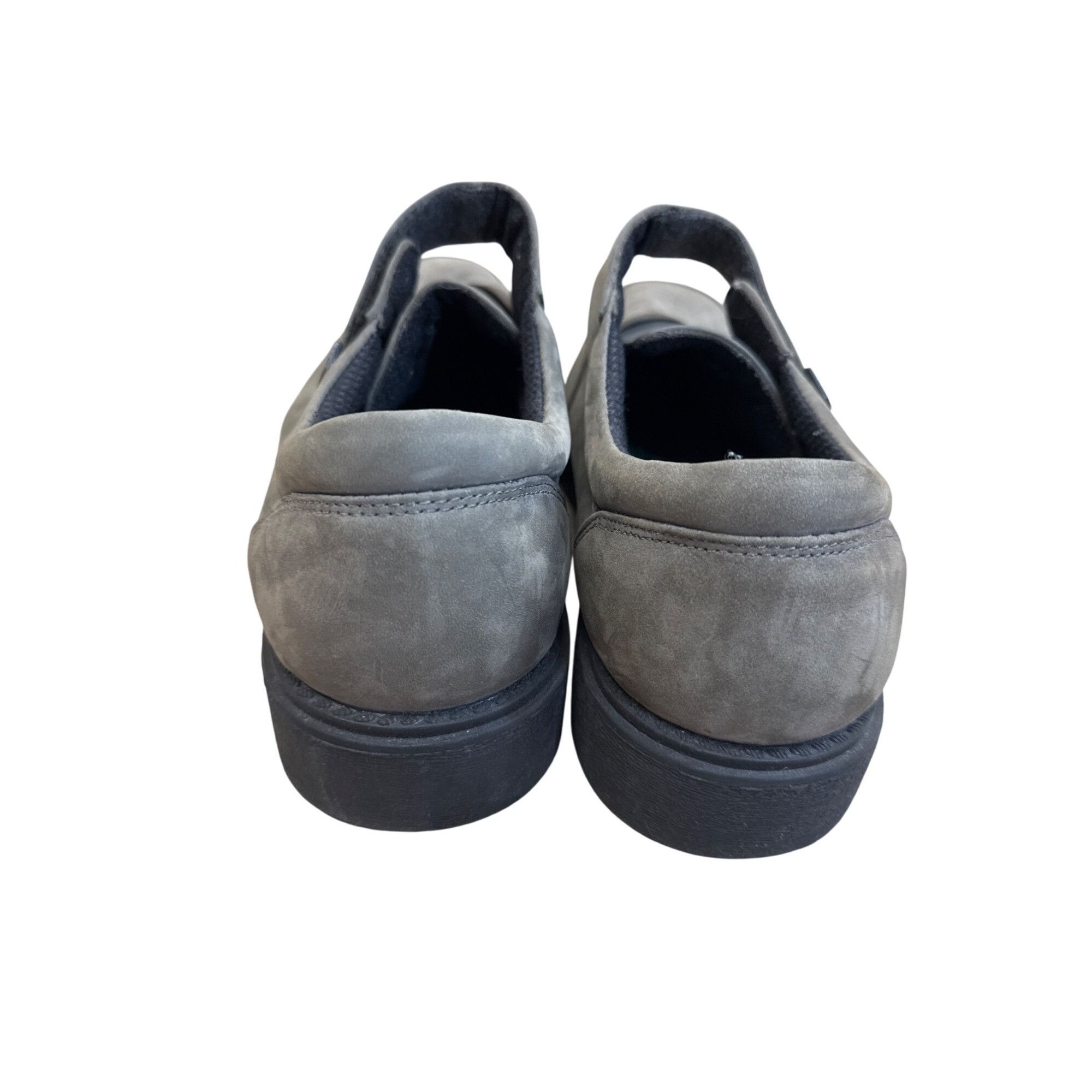 Other Dr. Scholls Mens Gray Leather Loafers Slip-On shoes Size 9D Size US 9 / EU 42 - 6 Thumbnail