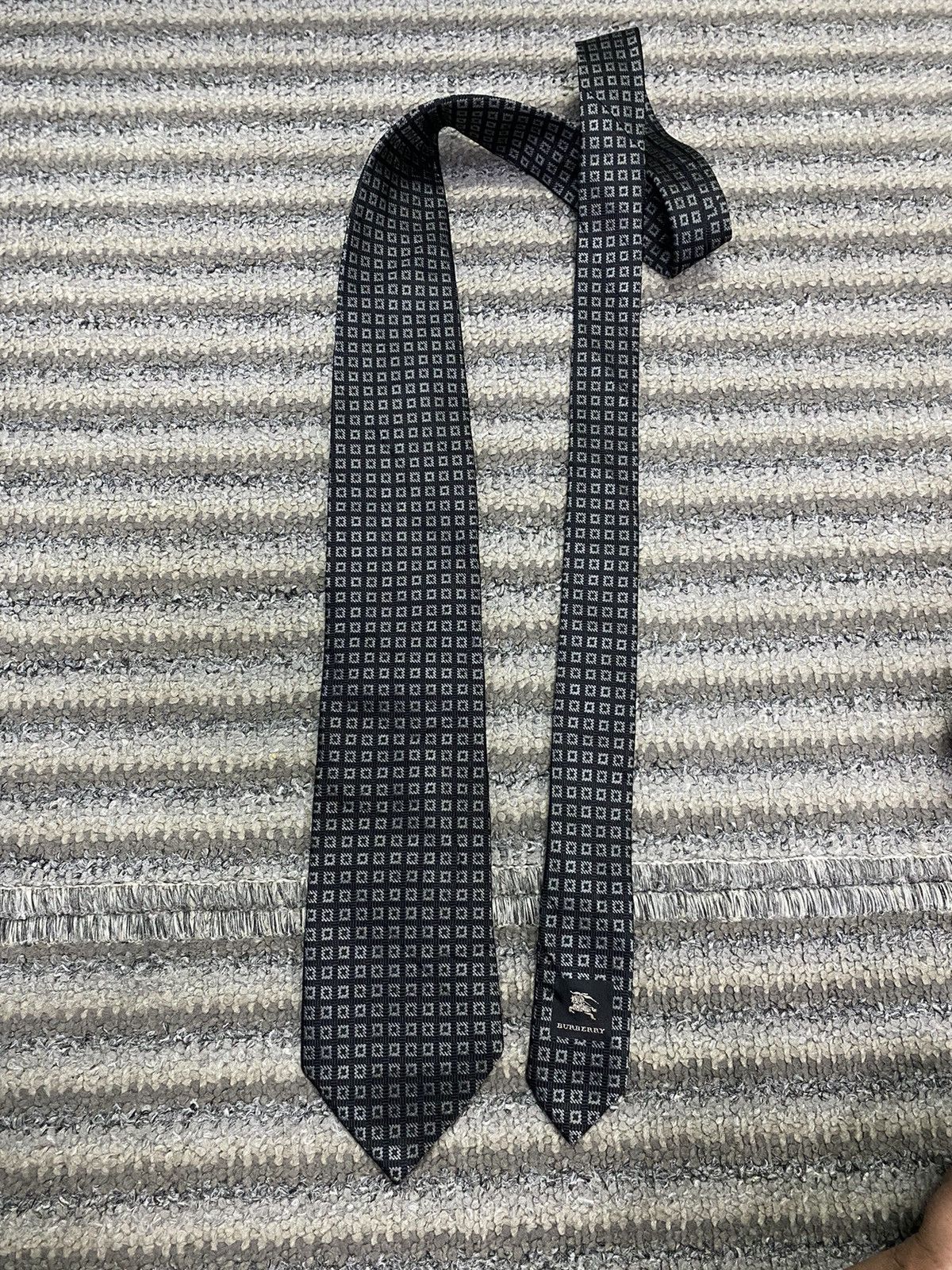 Burberry Burberry Silk Neck tie Size ONE SIZE - 6 Thumbnail