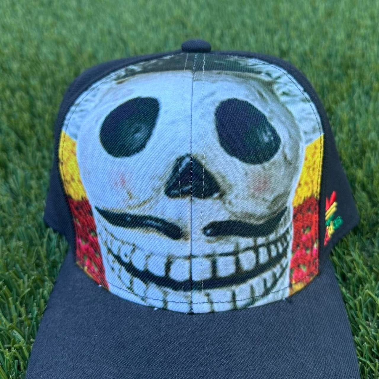 Adidas Adidas Dia Da Los Muertos Snapback Hat Size ONE SIZE - 4 Thumbnail