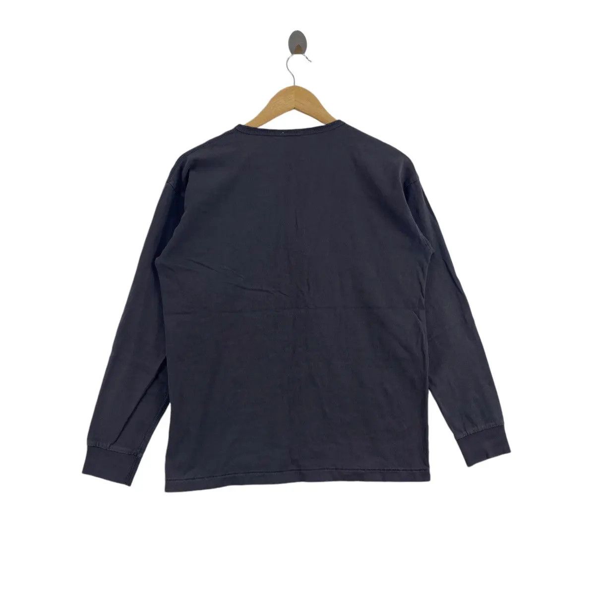Russell Athletic × Vintage Vintage RUSSELL ATHLETIC USA Plain Henley Tee Shirt Top Long Size M / US 6-8 / IT 42-44 - 5 Thumbnail