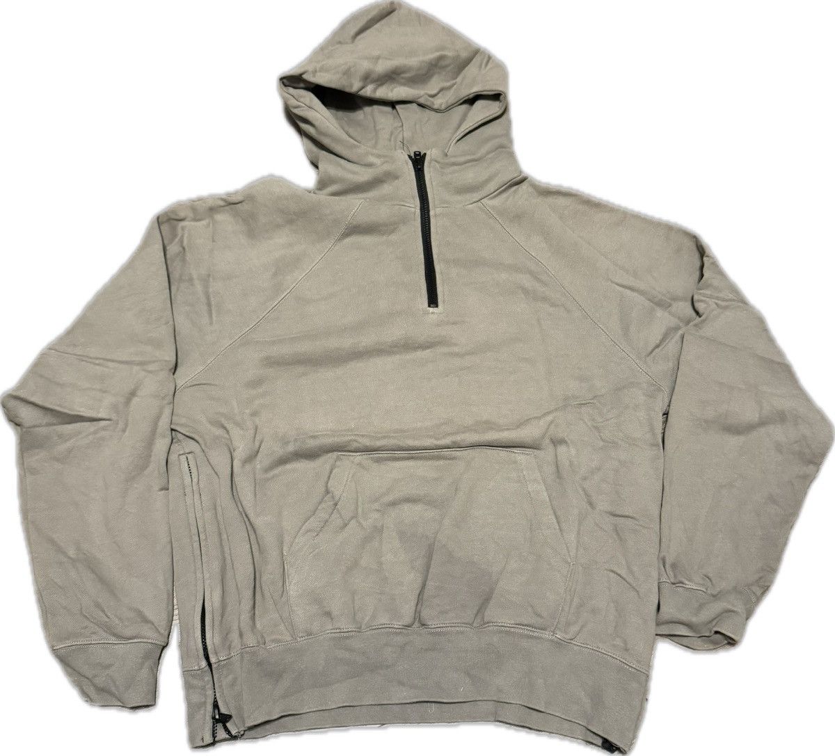 Fear of God FEAR OF GOD FOG Essentials Half Zip Hoodie | Grailed