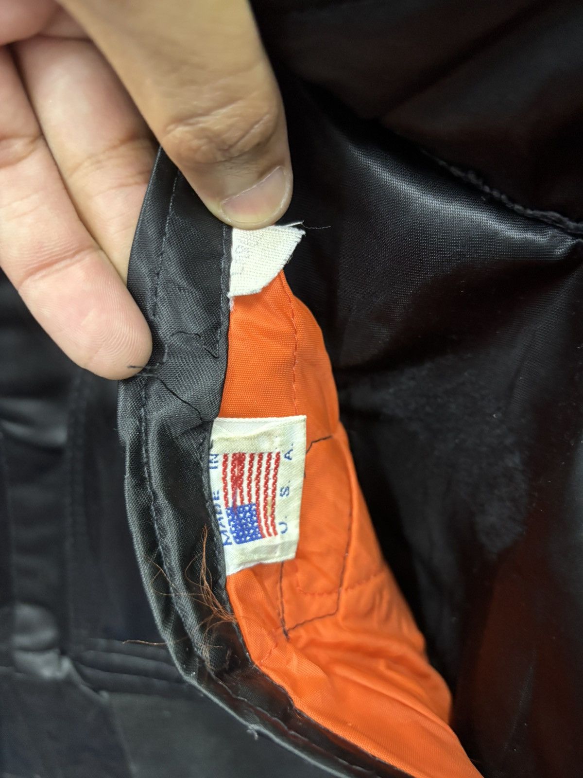 Alpha Industries 🔥VTG CORINTH MFG MADE IN USA BOMBER JACKET Size US L / EU 52-54 / 3 - 14 Thumbnail