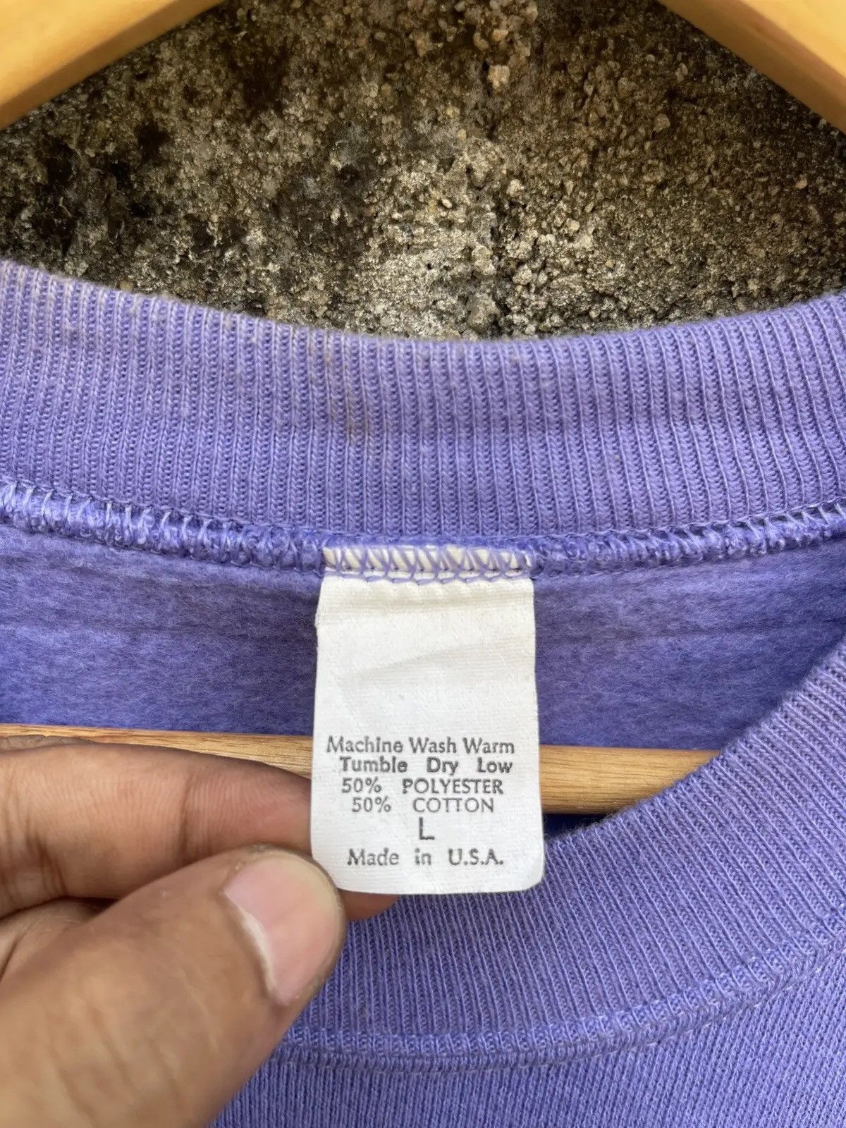 Rap Tees Vintage 80s Run-D.M.C. "Tougher Than Leather" sweatshirt Size US L / EU 52-54 / 3 - 4 Thumbnail