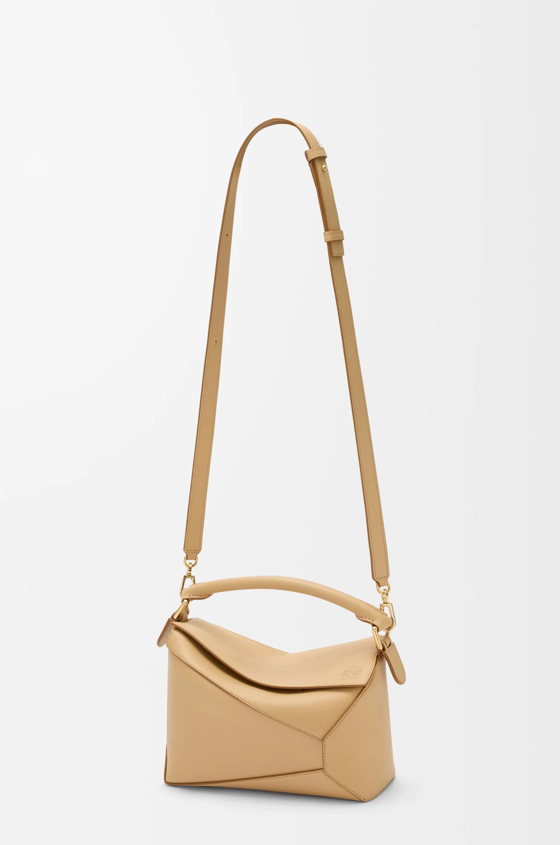 Loewe o1in1g0426 Size: OS / Small Puzzle Edge Bag in Silk Beige Size ONE SIZE - 8 Thumbnail