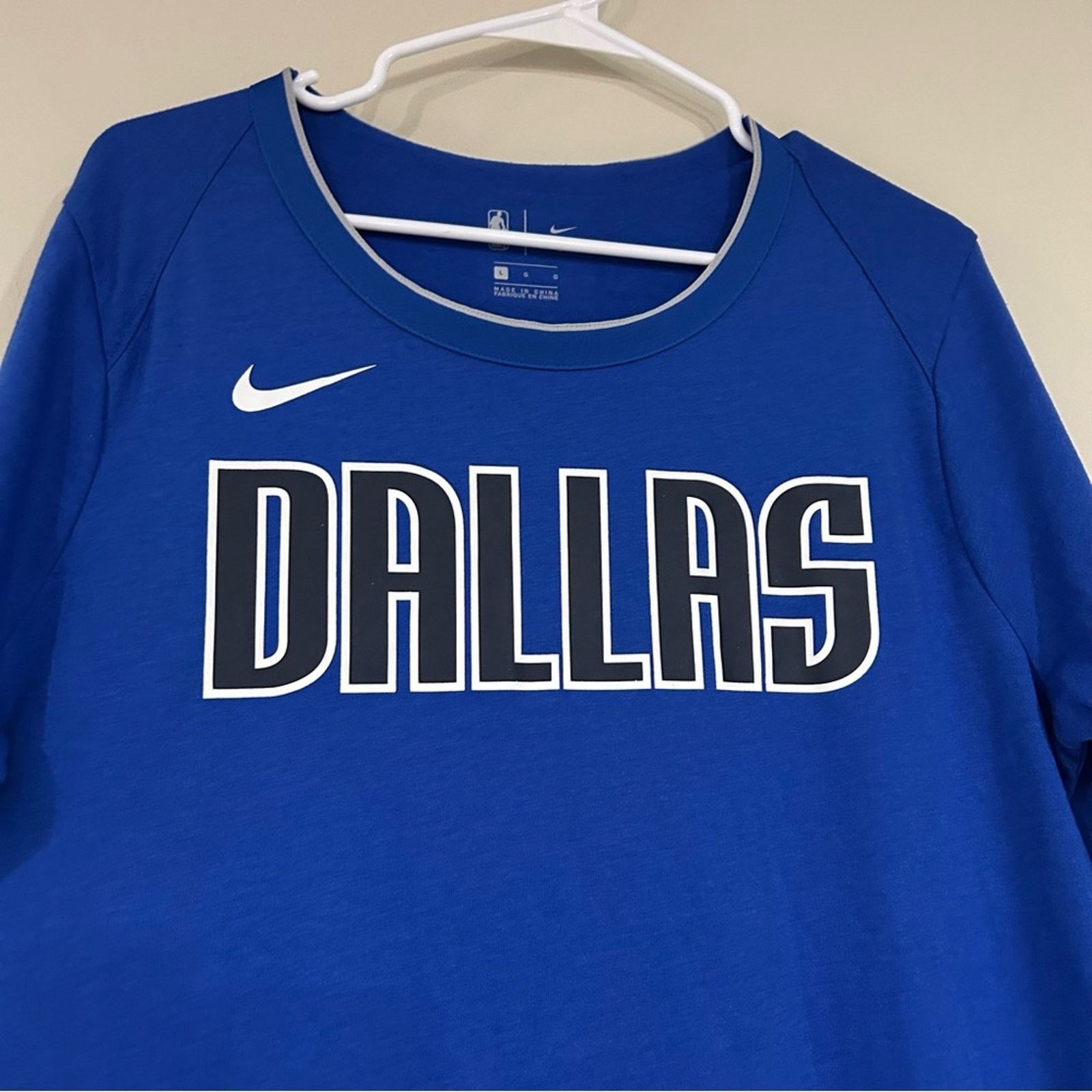 Nike Nike Dallas Mavericks Basketball Warm Up Shirt Size US L / EU 52-54 / 3 - 2 Thumbnail