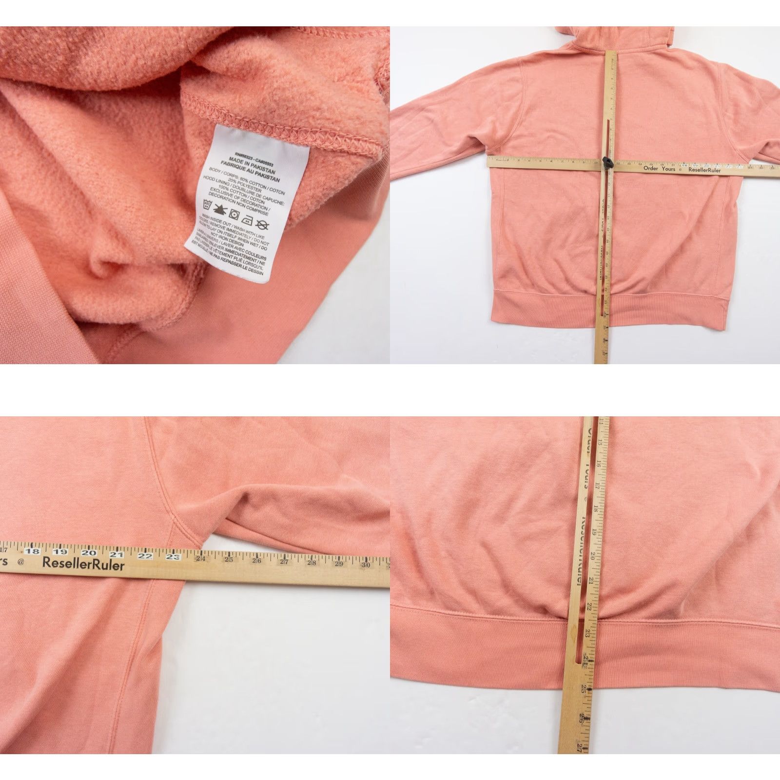Nike Nike Hoodie Adult Medium Pink Pullover Fleece Sweatshirt - Unisex Sweatshirt, Logo, All Seasons, Casual Outdoor Clothing Size US M / EU 48-50 / 2 - 8 Thumbnail