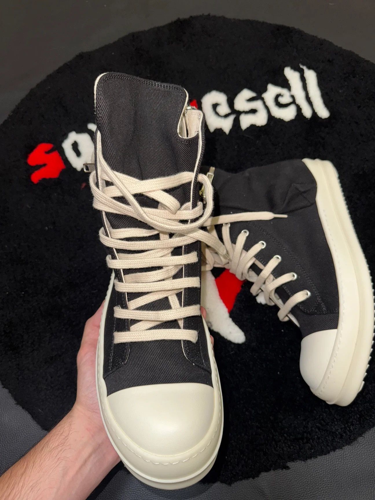 Rick Owens rick owens ramones Size US 9.5 / EU 42-43 - 2 Thumbnail