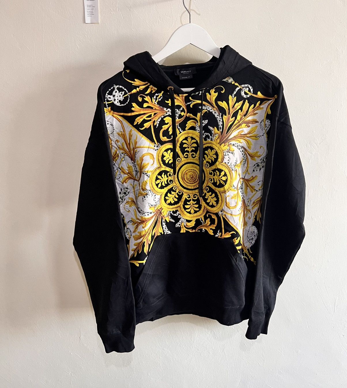 Versace VERSACE BAROCCO ACANTHUS HOODIE Size US S / EU 44-46 / 1 - 2 Thumbnail