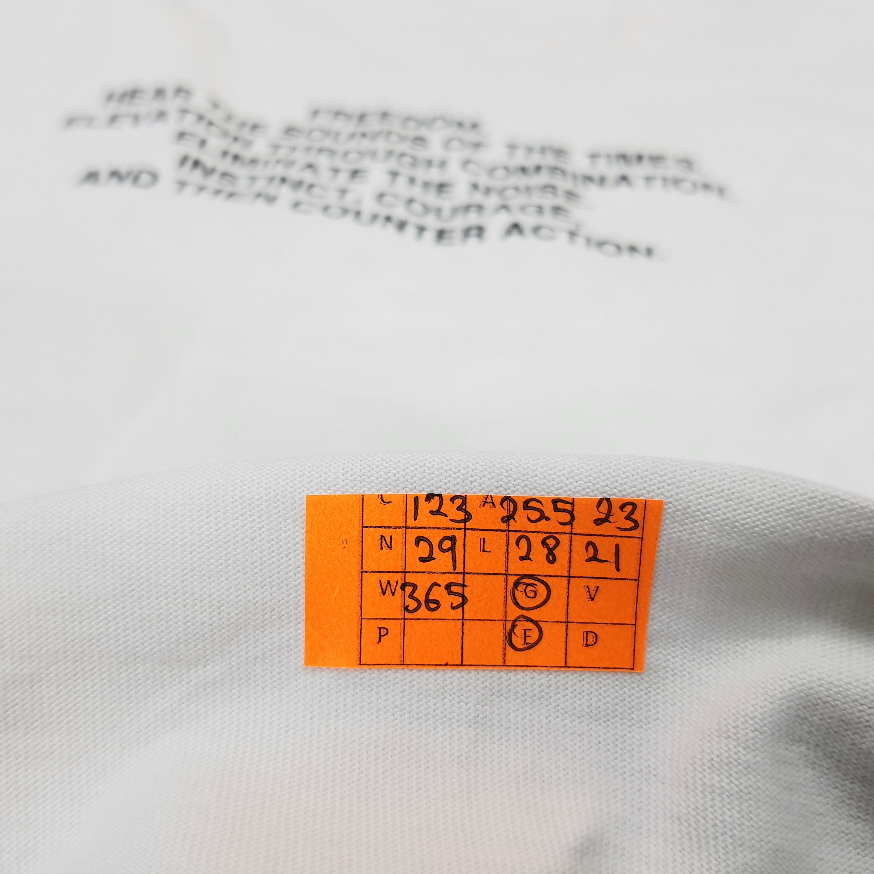 Vintage GUxUndercover Freedom Long Sleeve Photo Tee
