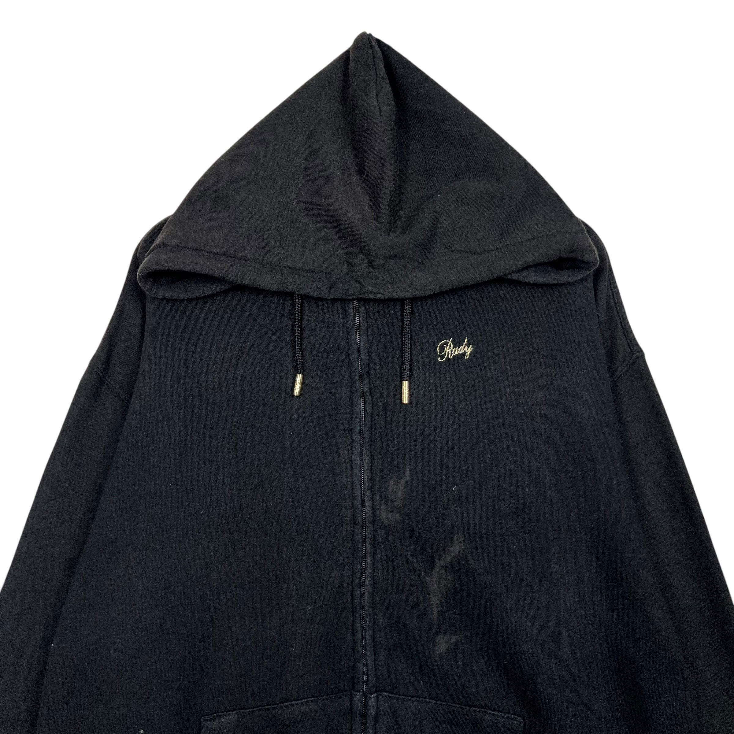 Japanese Brand RADY Embroidered Big Logo Hoodies Oversized #3833-C175 Size US S / EU 44-46 / 1 - 4 Thumbnail