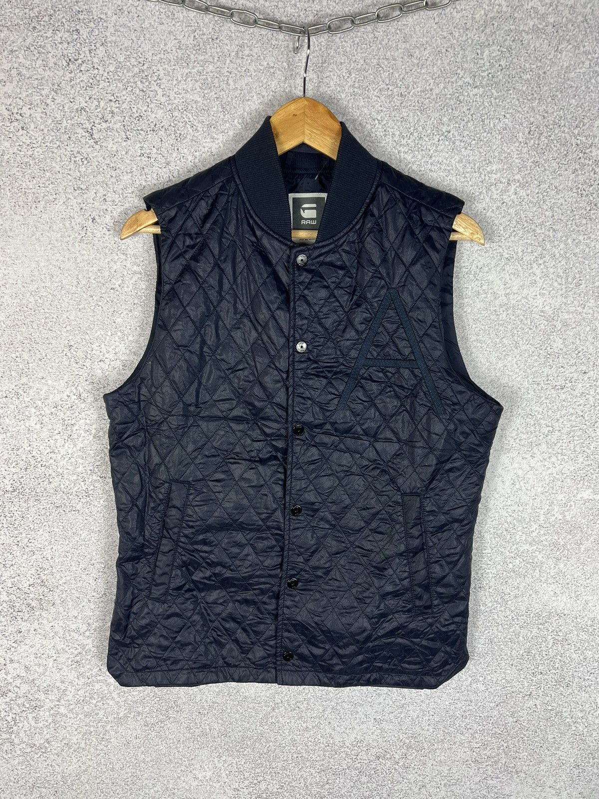 G-Star Vintage G-Star Raw CROTCH VARSITY VEST Size US M / EU 48-50 / 2 - 1 Thumbnail