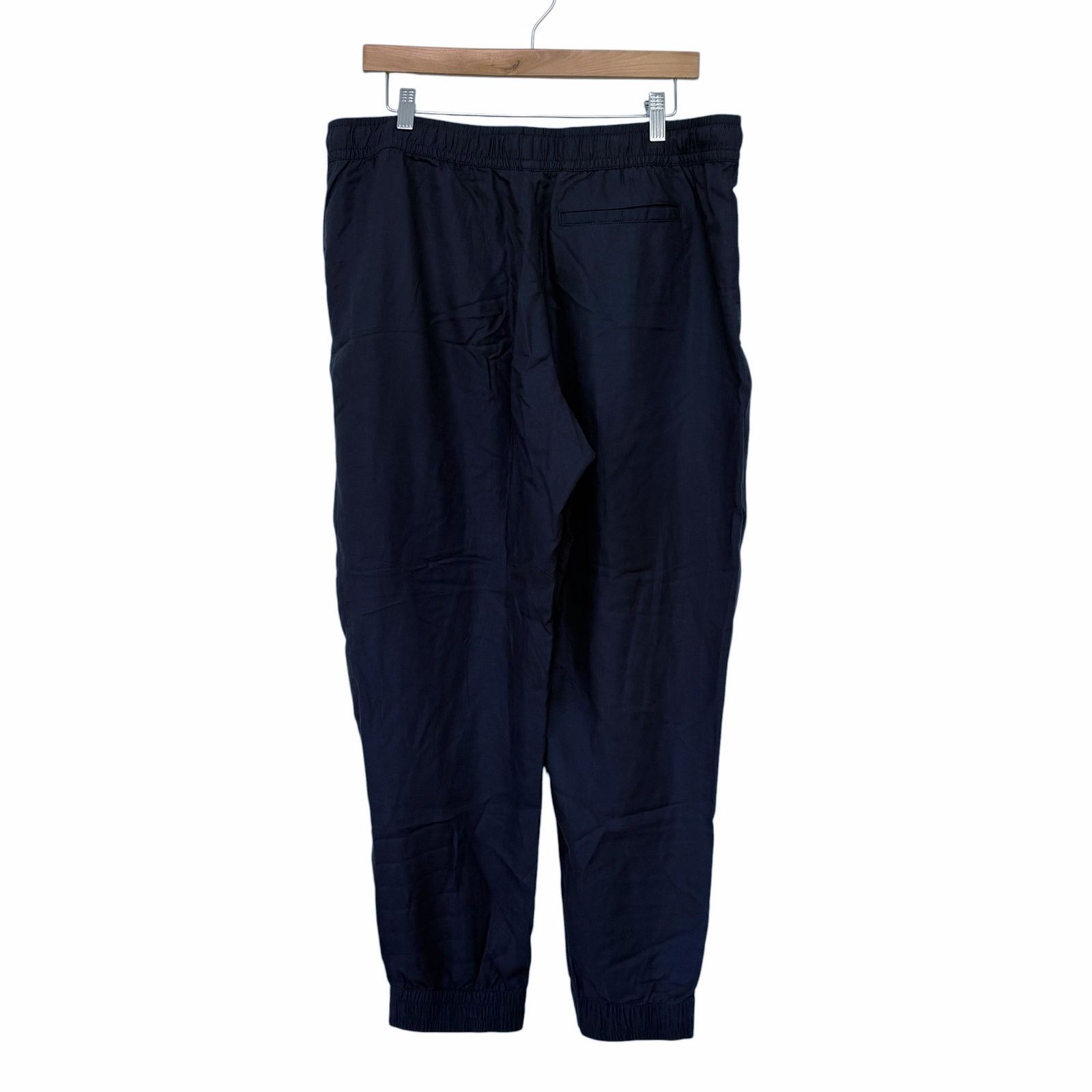 Other Garnet Hill Navy Blue Tencil & Linen Joggers Sz L Size 34" / US 12 / IT 48 - 5 Thumbnail