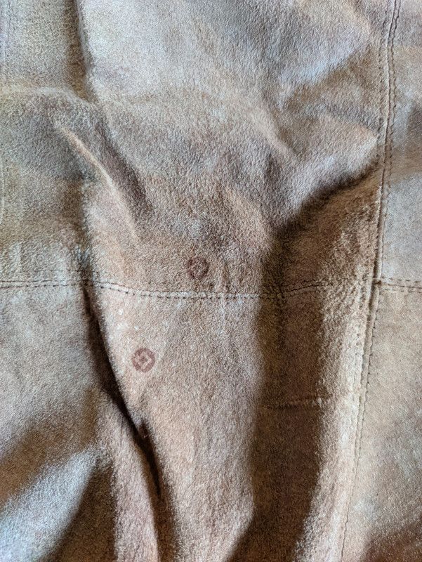 Vintage Albackens Light Brown Nubuck Leather Jacket Size US XL / EU 56 / 4 - 3 Thumbnail