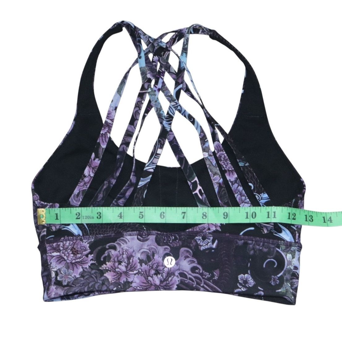 Lululemon Lululemon Free To Be Moved Bra Memoir Multi Purple Size 6 Size M / US 6-8 / IT 42-44 - 4 Thumbnail
