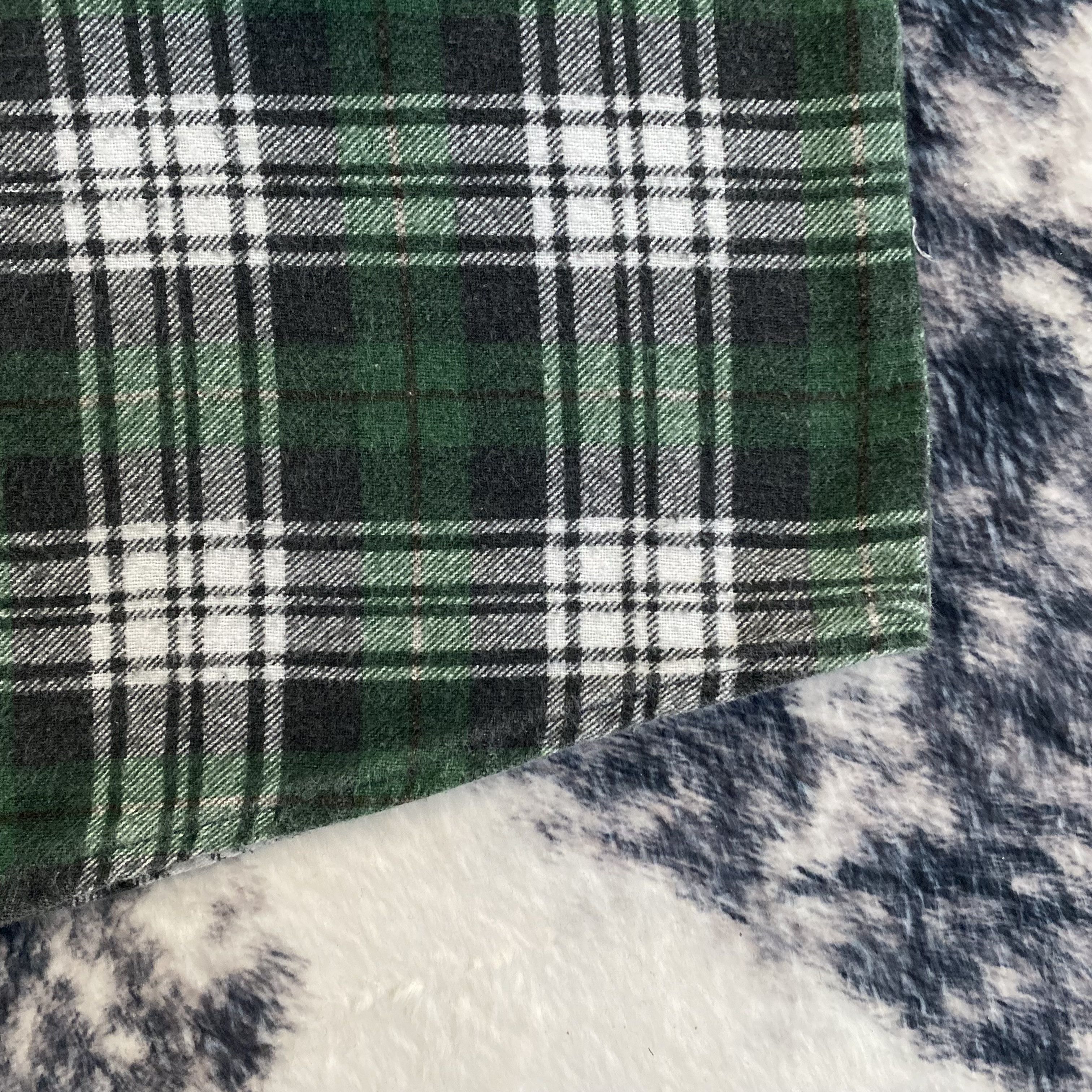 Vintage Vintage Green Plaid Botton Up Flannel Size US XL / EU 56 / 4 - 5 Thumbnail