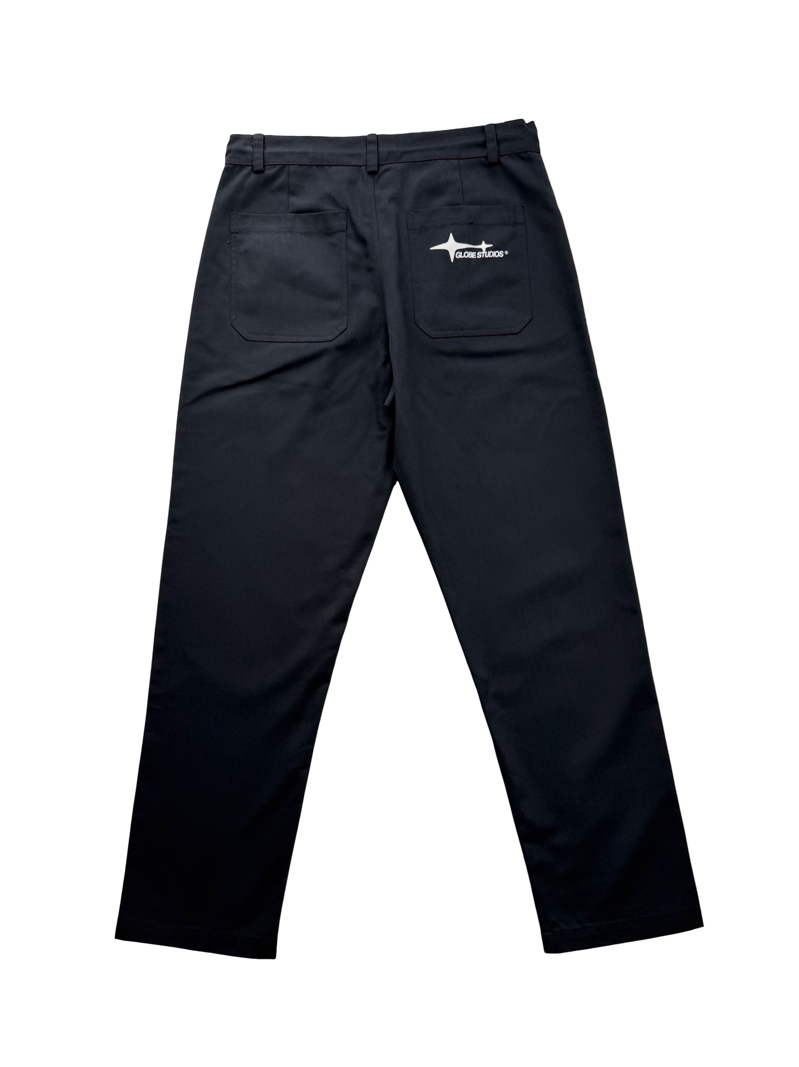 Vintage Globe Studios Workwear Skateboarding Black Trousers Pants Size US 30 / EU 46 - 1 Thumbnail