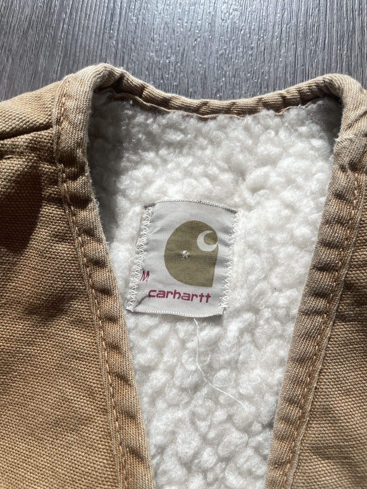 Carhartt Vintage Carhartt USA “Workwear” Sherpa Vest (Sz. M) Size US M / EU 48-50 / 2 - 2 Thumbnail