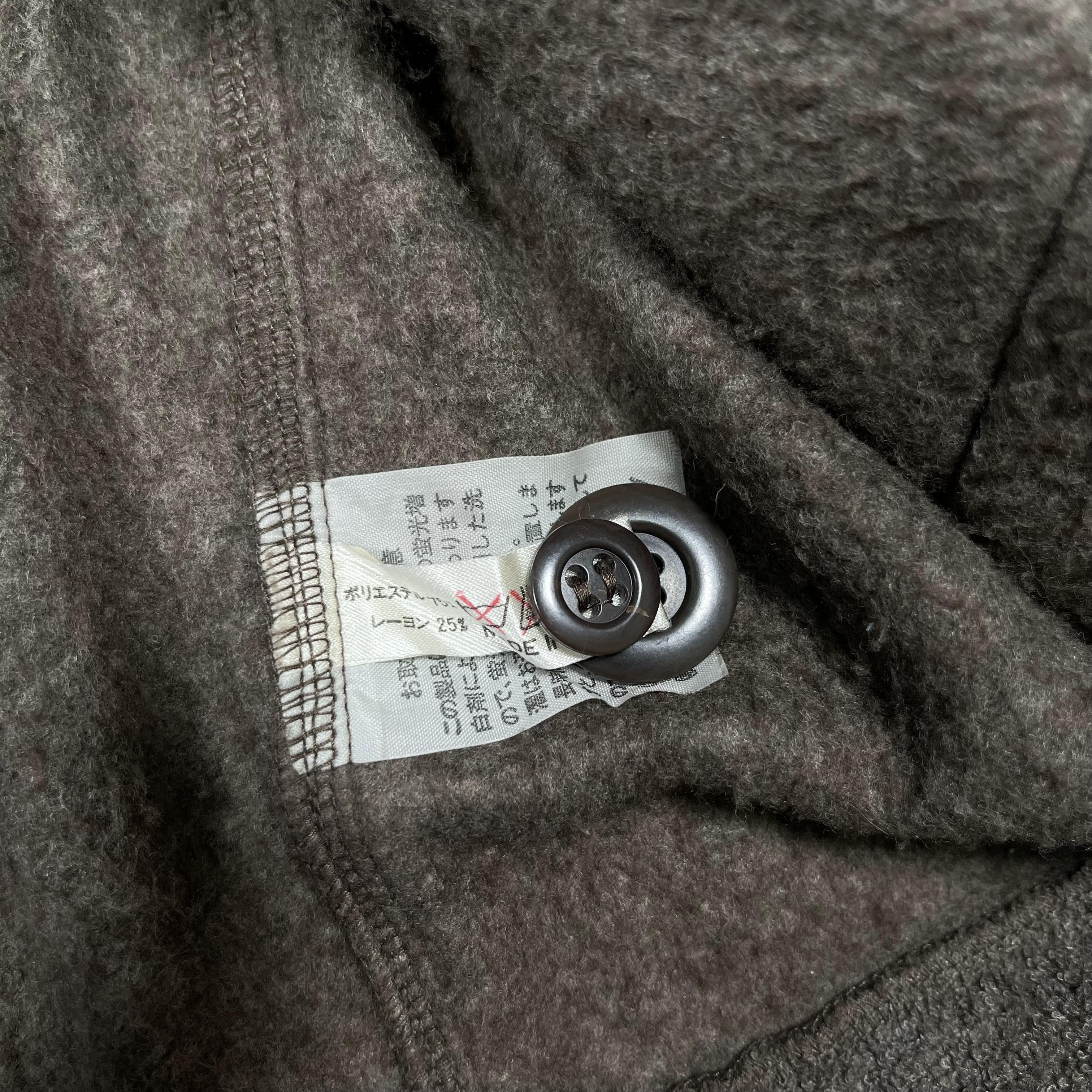 Vintage × Yohji Yamamoto Yohji Yamamoto Ys 1980s Wool Mohair Fleece Oversize Jacket Size US L / EU 52-54 / 3 - 11 Thumbnail