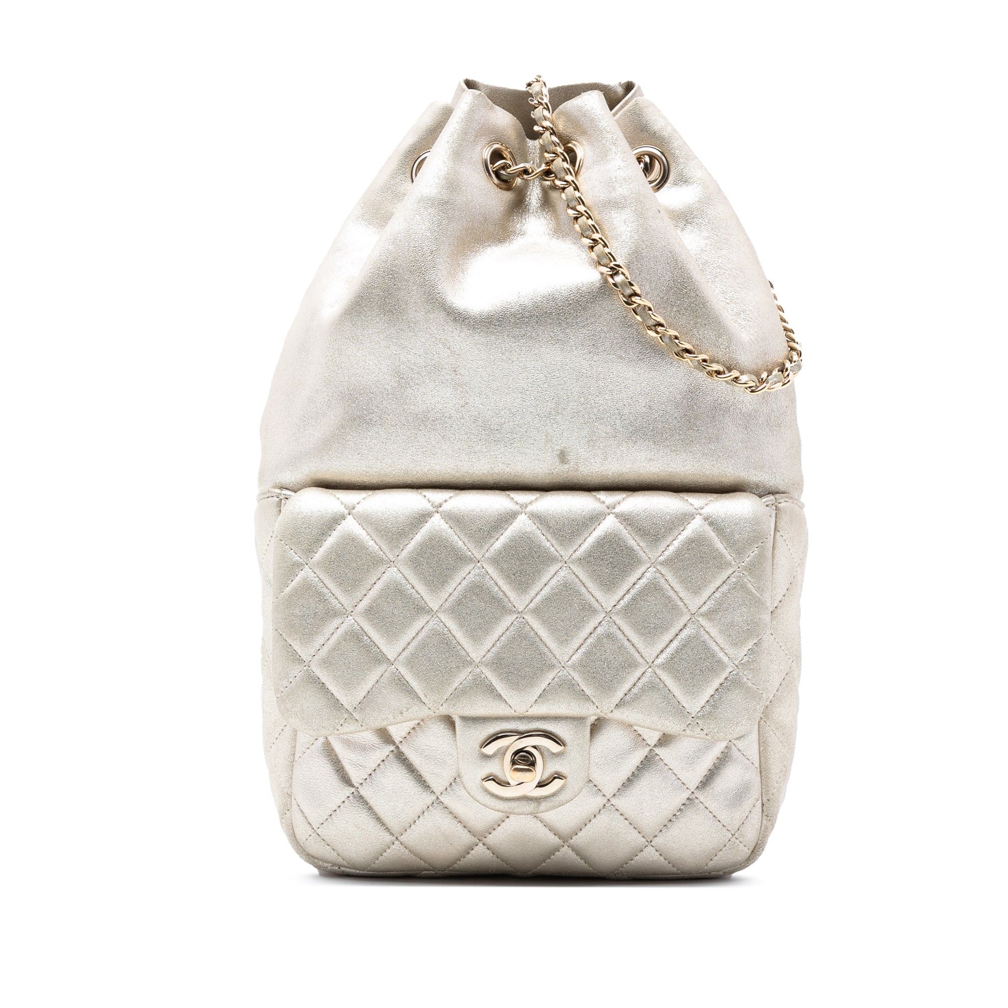 Chanel Small Metallic Lambskin In Seoul Backpack Size ONE SIZE - 1 Thumbnail