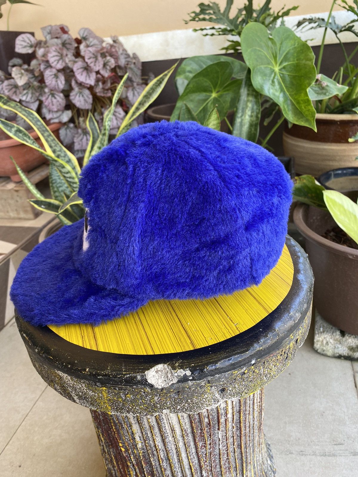 Vintage Vintage Sesame Street Cookie Monster Eye Snapback Size ONE SIZE - 4 Thumbnail