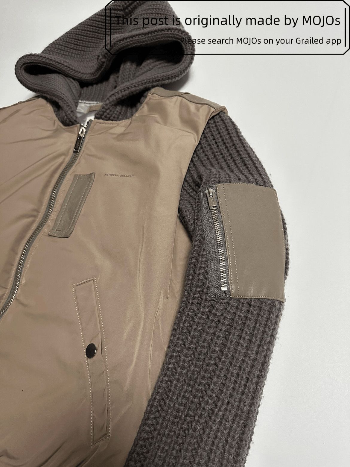 Undercover Sz 2 Undercover Antidevil Security Knitwear Joint Jacket Size US M / EU 48-50 / 2 - 2 Thumbnail