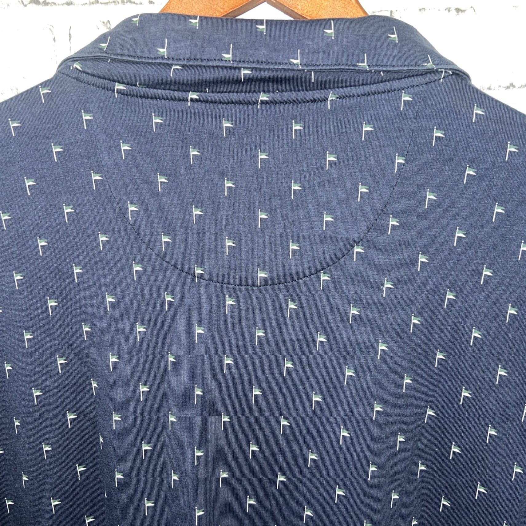 UNTUCKit UNTUCKit Polo Shirt Mens 2XL Blue Polo Untuckit Polo Shirt Men 2XL Blue Size US XXL / EU 58 / 5 - 5 Thumbnail
