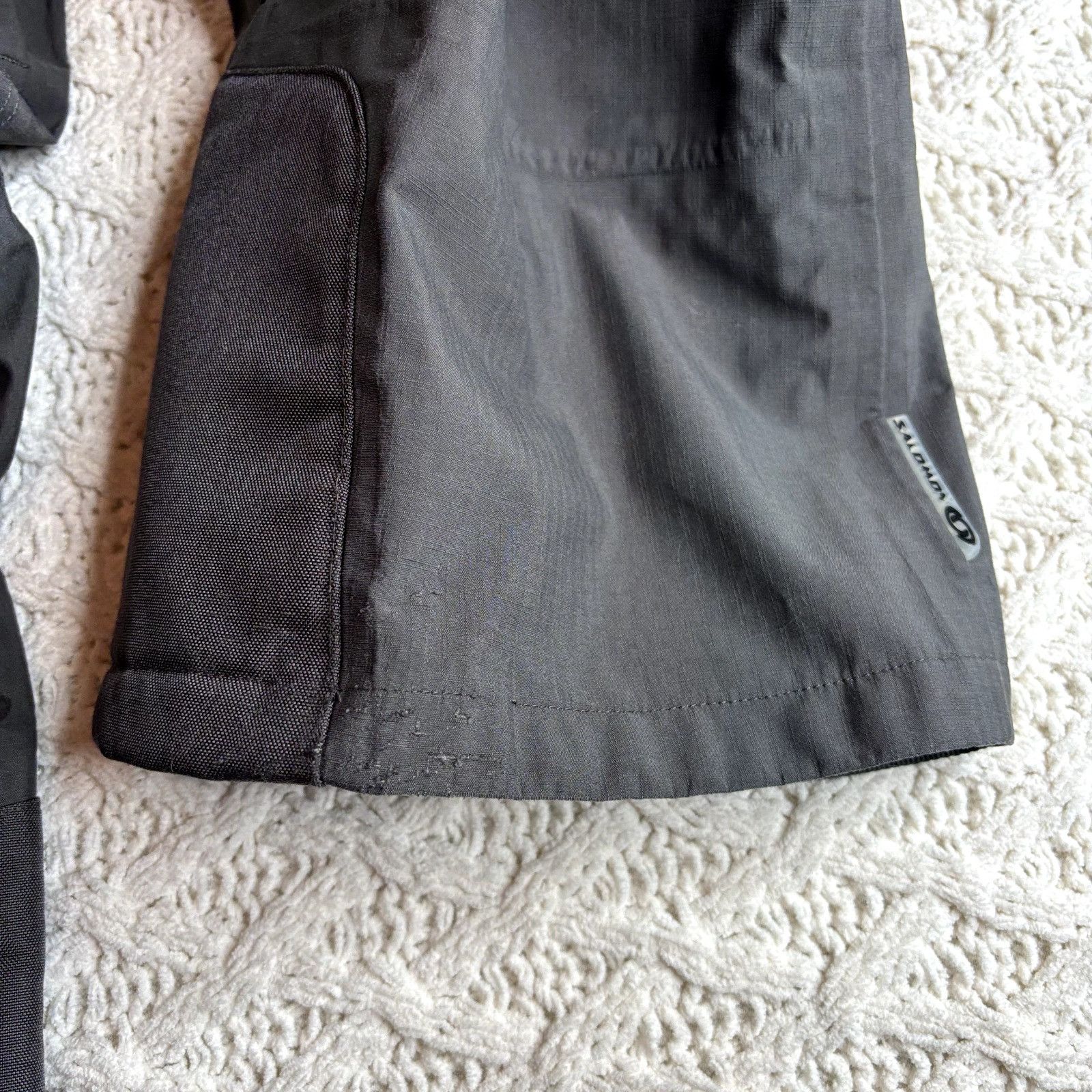 Salomon Salomon Size M Women's Gray Nylon Insulated Ski Snow Trouser Size 34" / US 12 / IT 48 - 6 Thumbnail