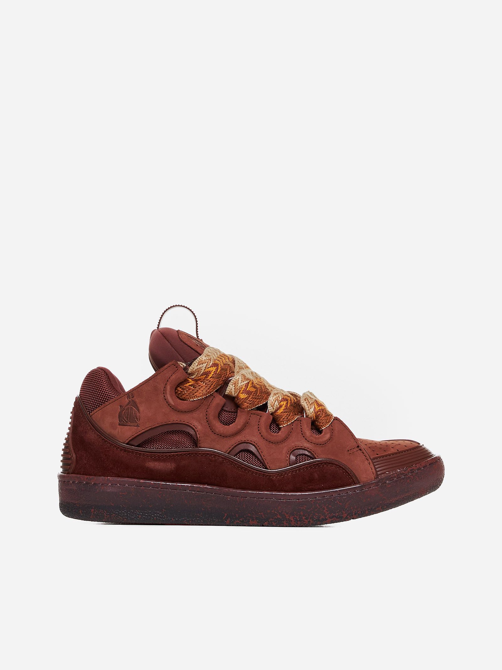 Lanvin o1s22i1n1024 Curb Sneakers in Brown Size US 6 / IT 36 - 1 Thumbnail