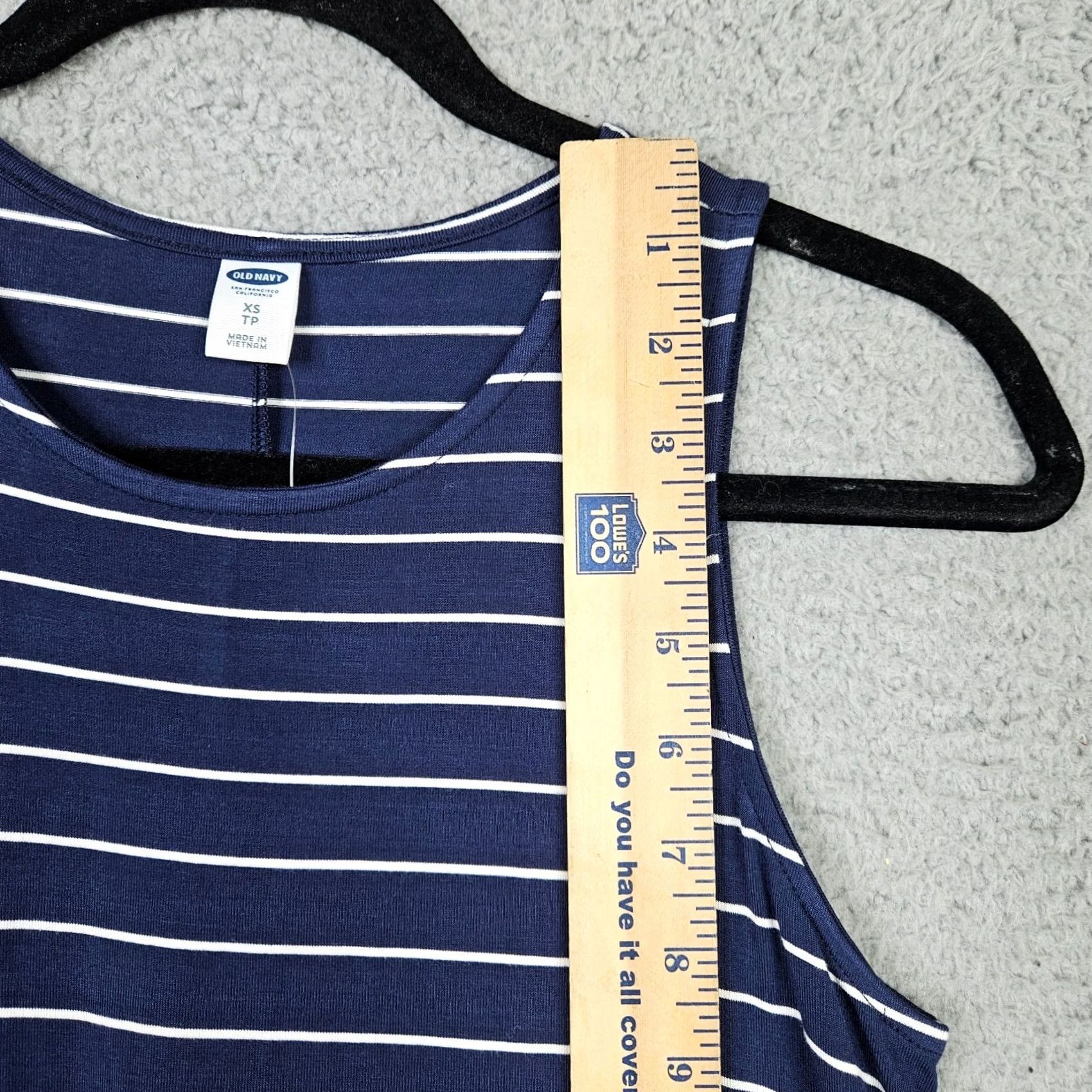 Old Navy Old Navy Tank Dress XS New Round Neck Sleeveless Navy Blue Stretch Colorful Casual Modern Women’s Tank Dress XS Old Navy Size XS / US 0-2 / IT 36-38 - 5 Thumbnail