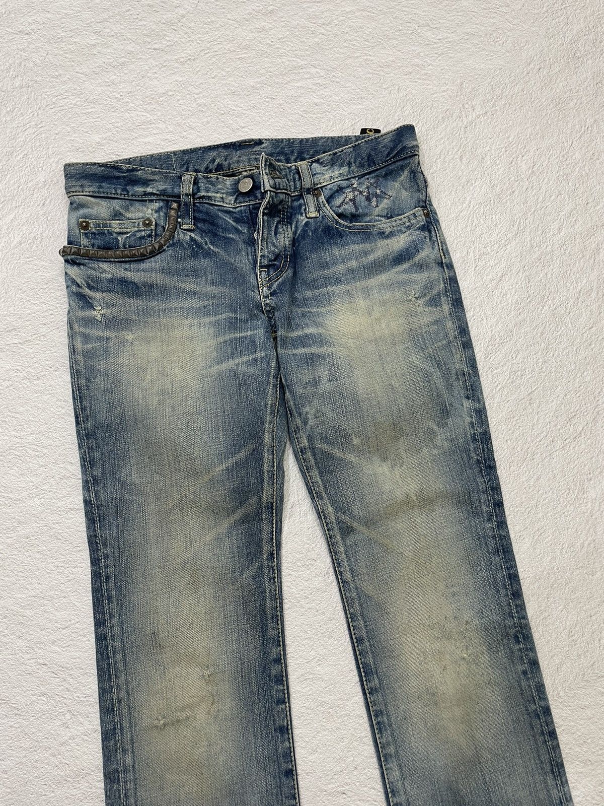 Hysteric Glamour × If Six Was Nine × Le Grande Bleu (L.G.B.) 2000s Hysteric Glamour Girls Destroy Punk denim Size 28" / US 6 / IT 42 - 3 Thumbnail
