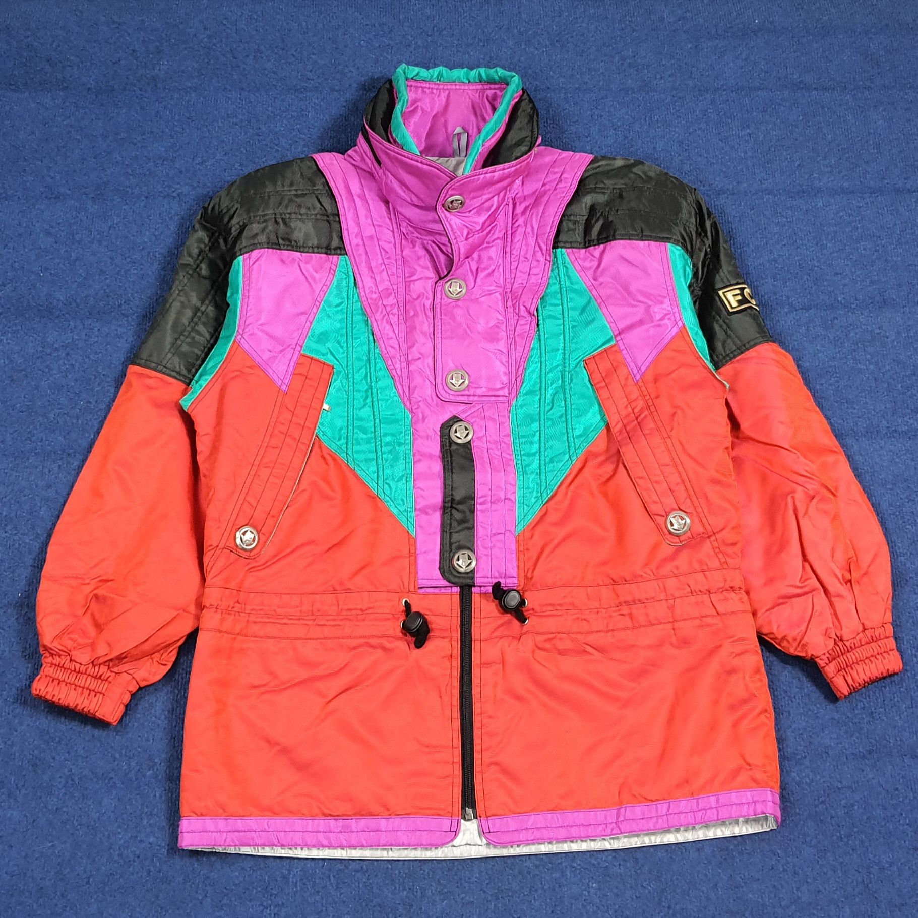 Vintage Vintage Retro 90s FCO F. Creative Office Ski Jacket C284N19 Size US L / EU 52-54 / 3 - 1 Thumbnail