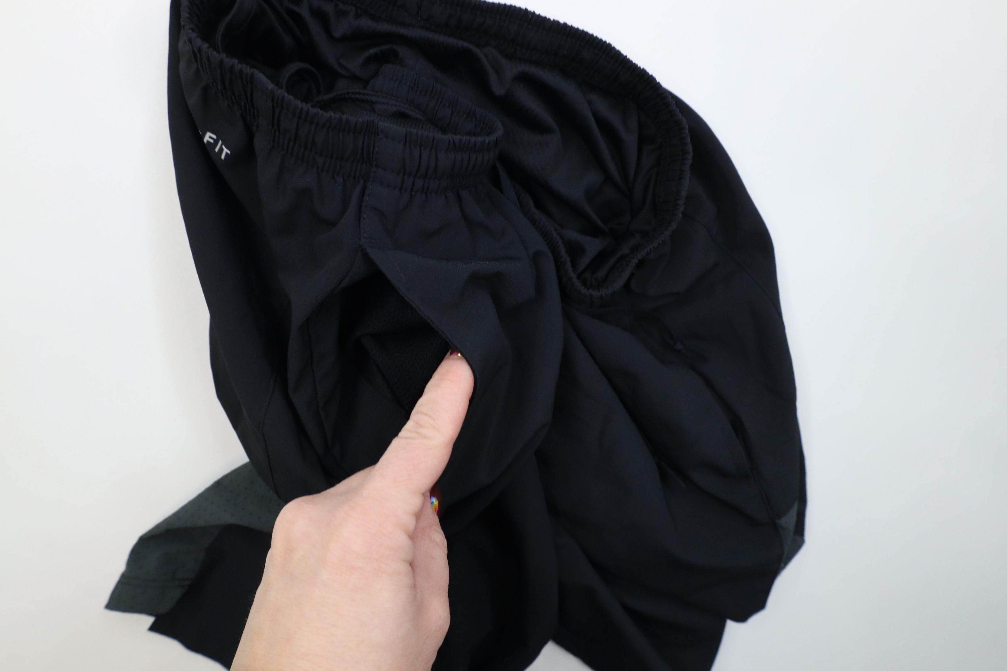 Nike Vintage Y2K Nike Travis Scott Swoosh Lined Running Shorts Size US 34 / EU 50 - 7 Thumbnail