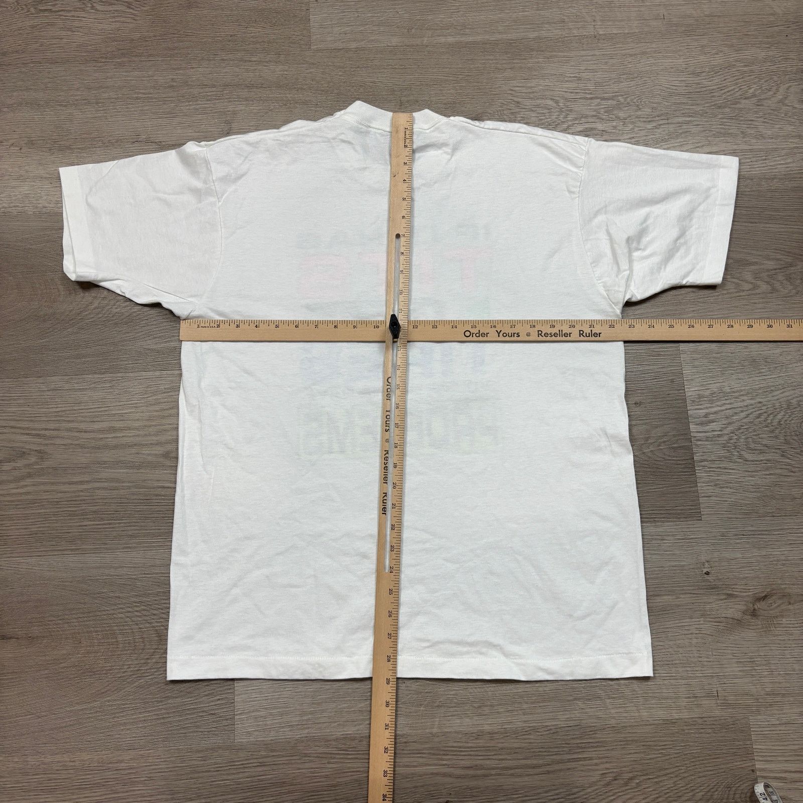 Fruit Of The Loom × Vintage VTG 90s Misogyny Core Tits or Tires Problems Shirt Men's XL Size US XL / EU 56 / 4 - 3 Thumbnail
