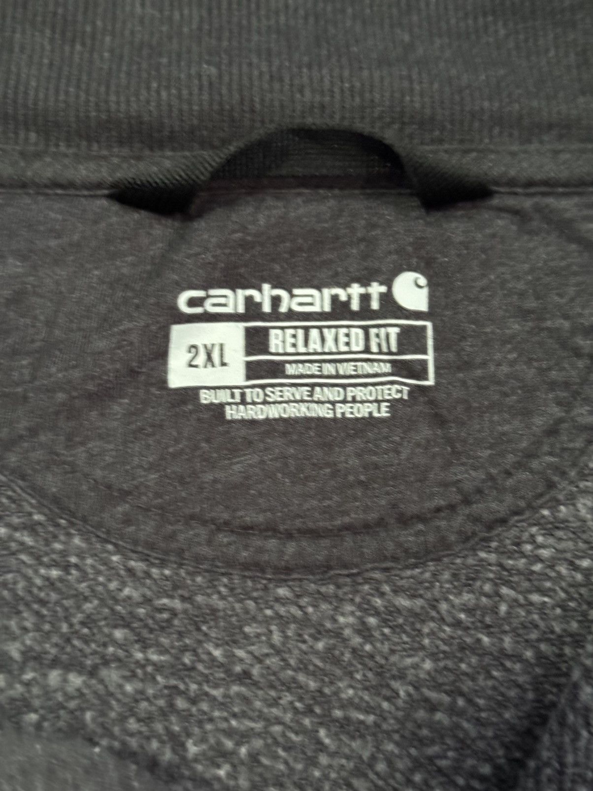 Carhartt Carhartt Midweight 1/4-Zip Mock Neck Sweatshirt Size US XXL / EU 58 / 5 - 4 Thumbnail