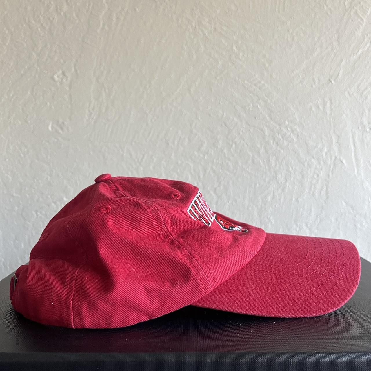 Vintage red wildcats dad hat cotton low profile relaxed cap Size ONE SIZE - 3 Thumbnail
