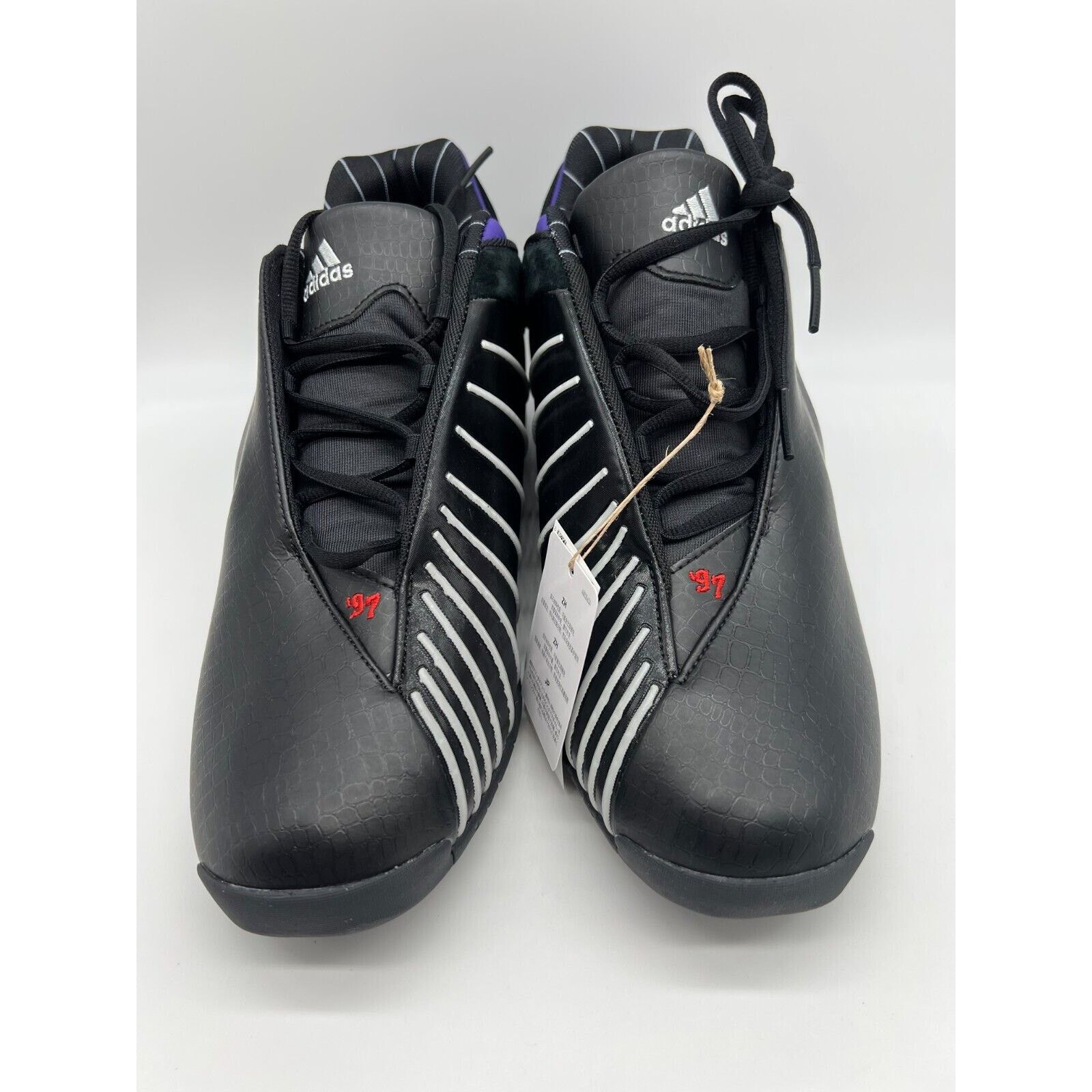 Adidas Adidas TMAC 3 Restomod Raptors Black Purple Men Size 10.5 Size US 10.5 / EU 43-44 - 7 Thumbnail