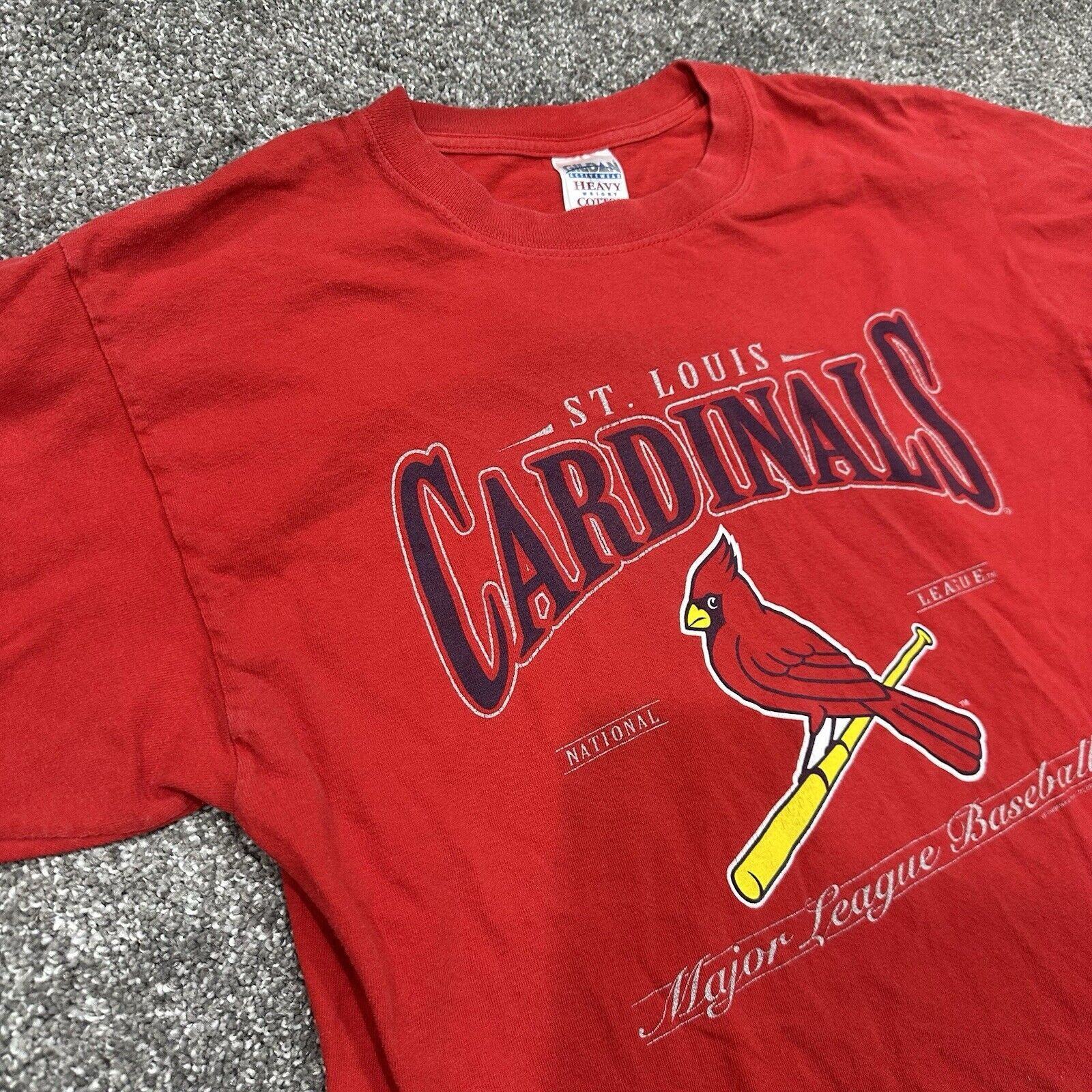 Gildan Y2K St. Louis Cardinals MLB Graphic Tee Mens Size Large Size US L / EU 52-54 / 3 - 14 Thumbnail