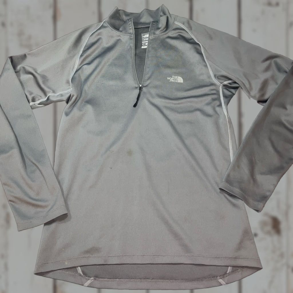 The North Face Gray 1/4 Zip North Face FLIGHT SERIES Polyester Pullover Shirt Men’s M Size US M / EU 48-50 / 2 - 1 Thumbnail