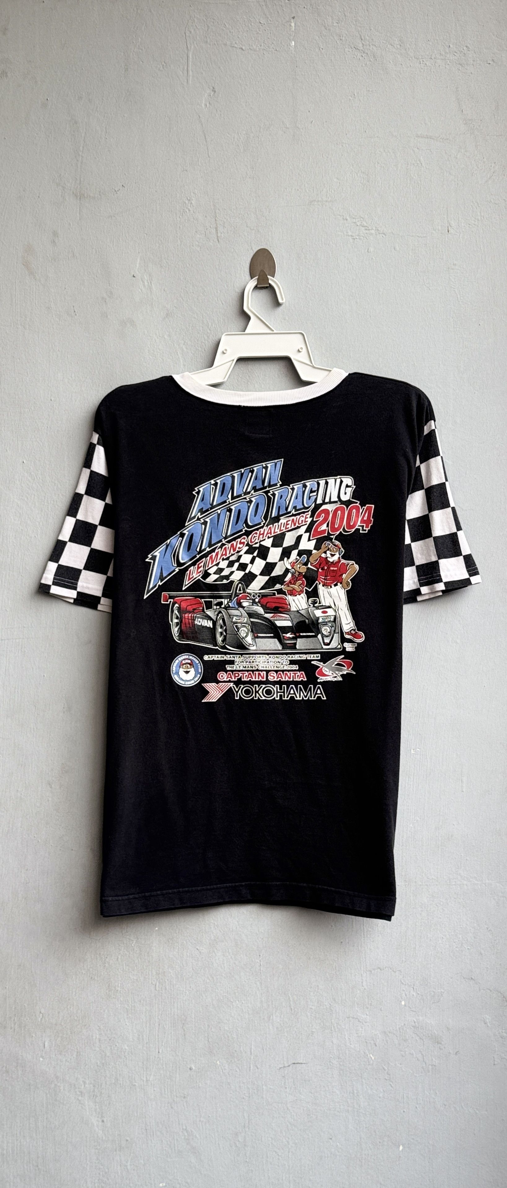Vintage Captain Santa Advan Kondo Racing Yokohama Racing T-shirt. Size US M / EU 48-50 / 2 - 5 Thumbnail